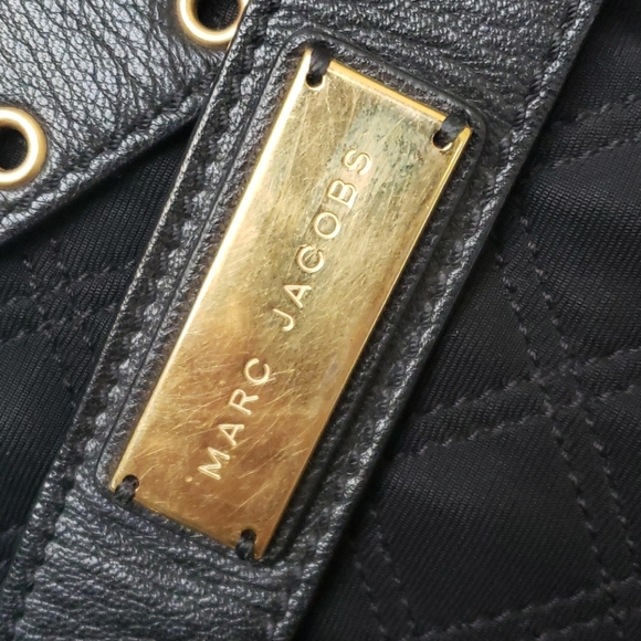 MARC JACOBS Leather trimmed tote - Picture 3 of 12